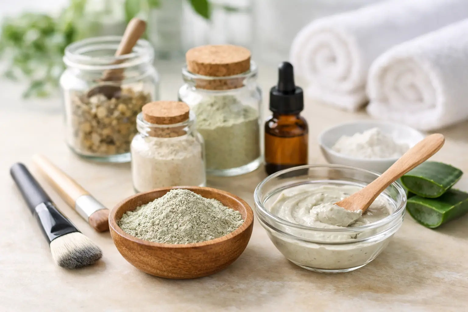 How to Make DIY Face Mask Powder at Home