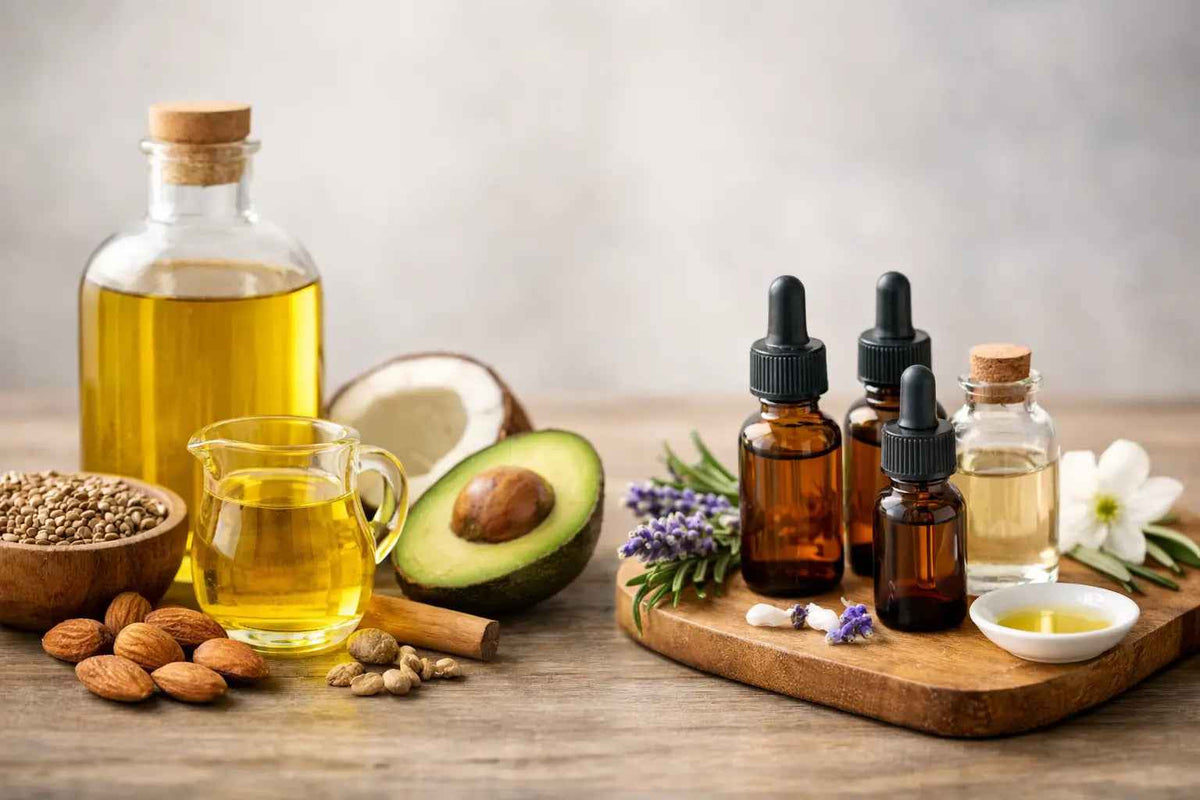 Carrier Oil vs Essential Oil Explained