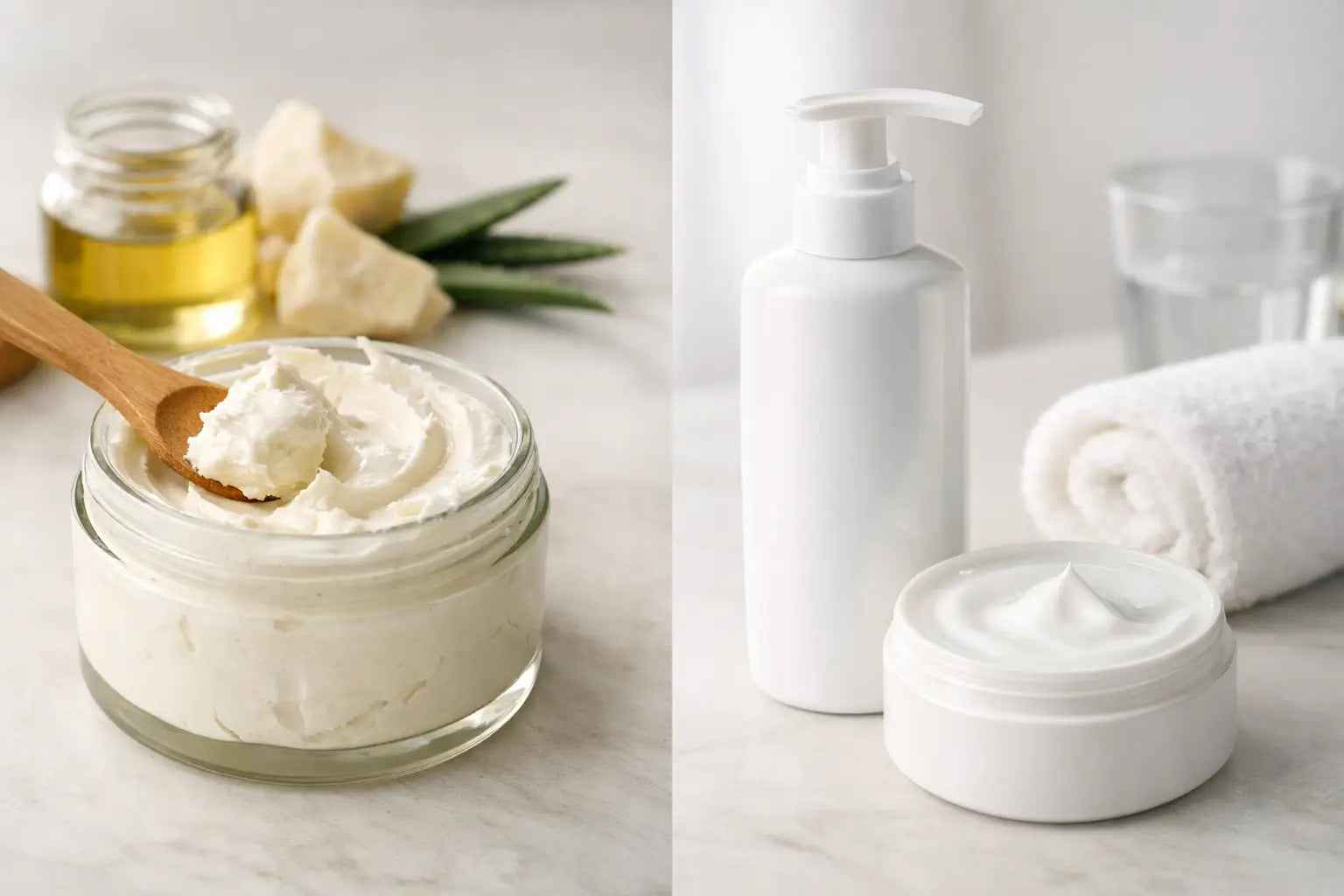 Body Butter Versus Lotion Difference