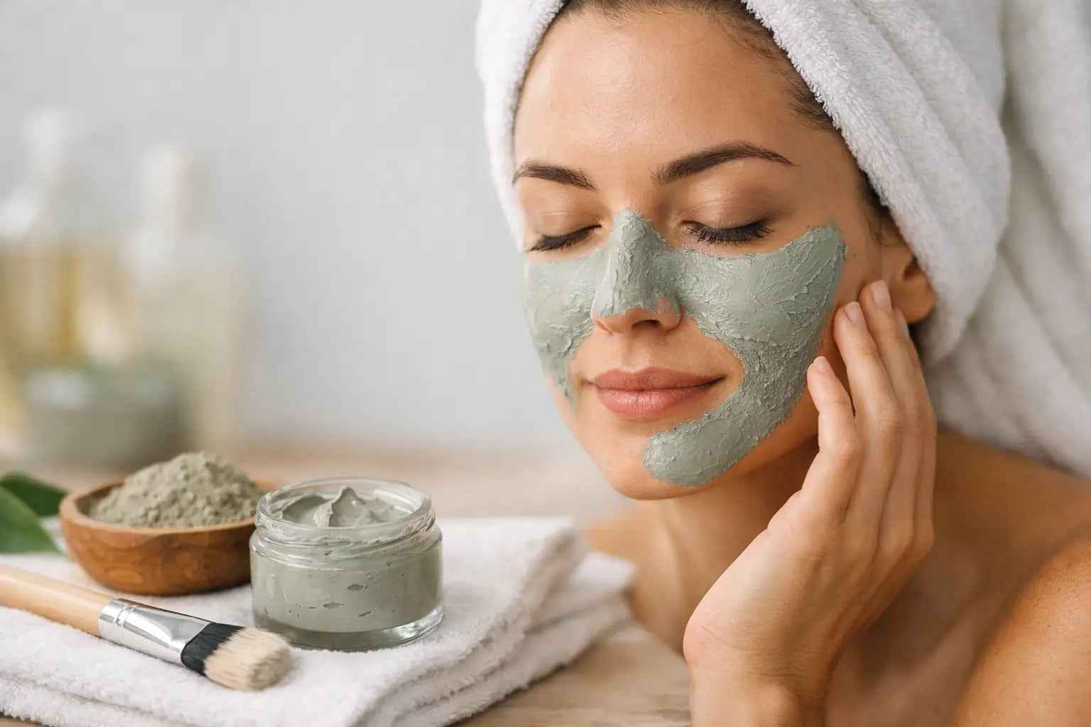 How to Use a Clay Mask for Pores
