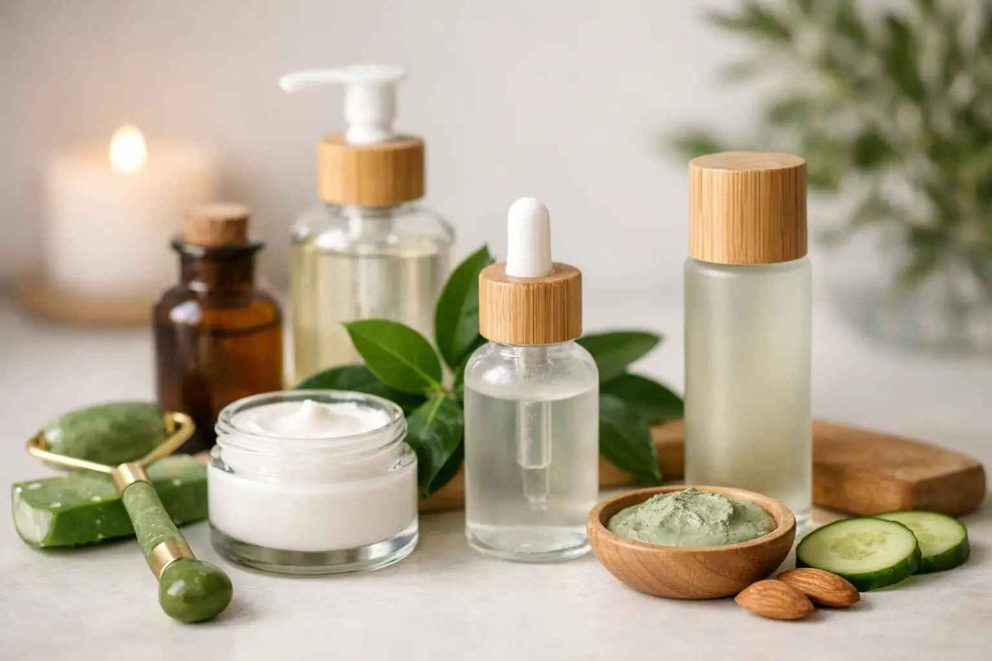 Simple Plant Based Skincare Routine Example