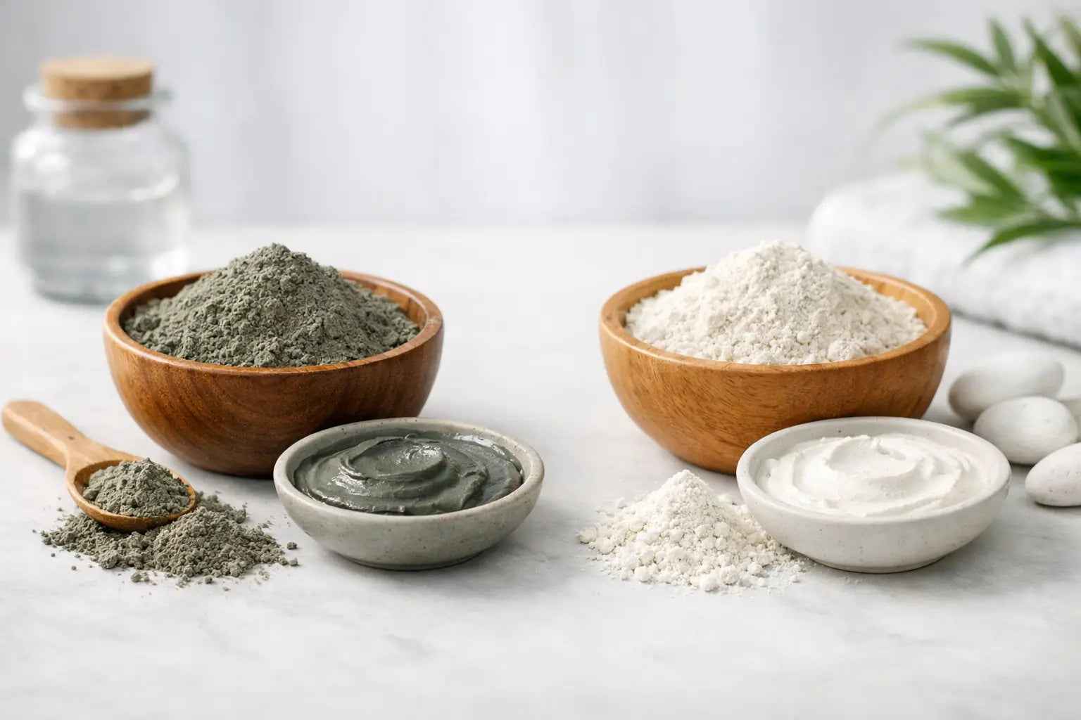 Bentonite Clay vs Kaolin Clay for Your Skin