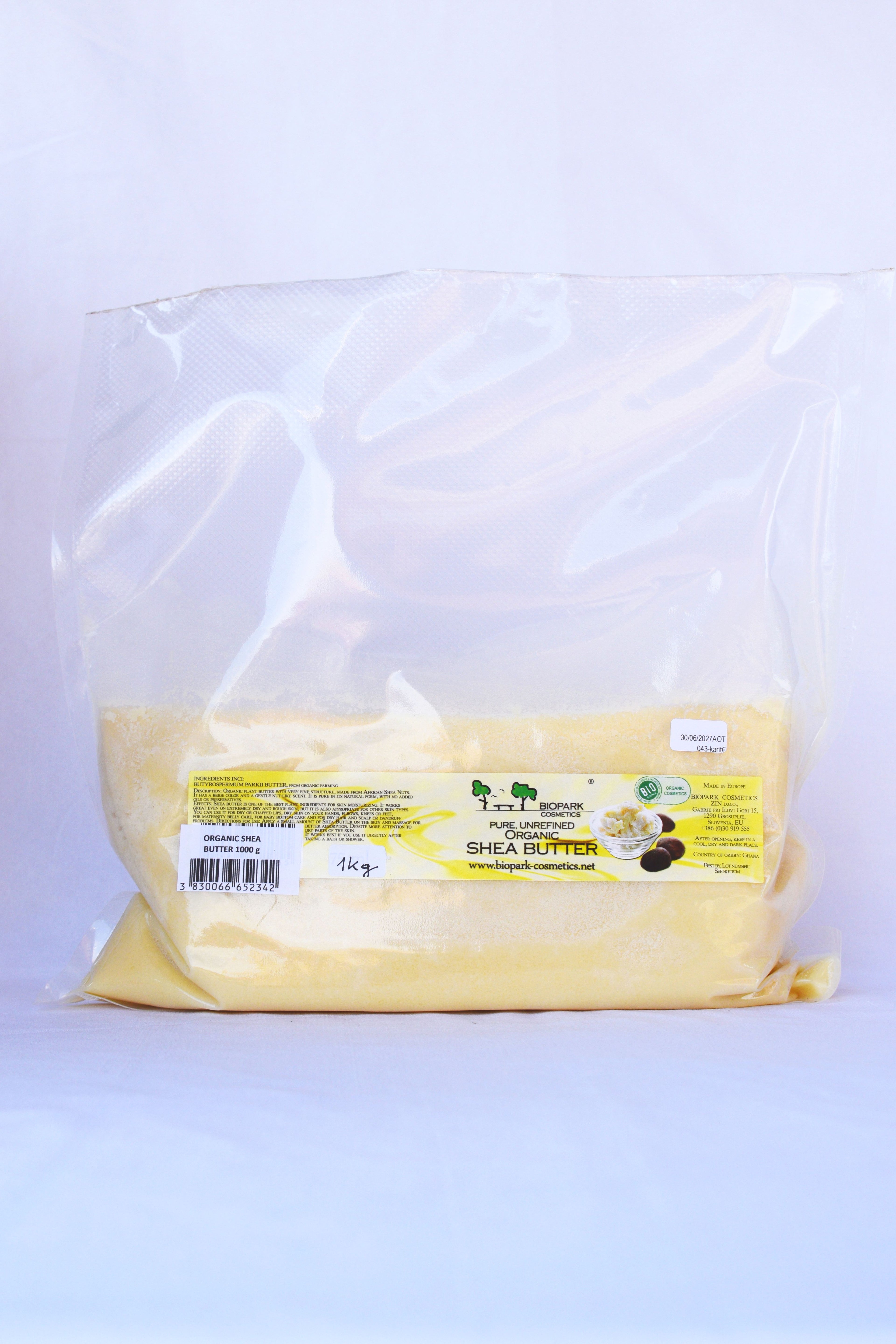 Organic Shea Butter, 5ml / 60g / 100g / 250g / 1kg