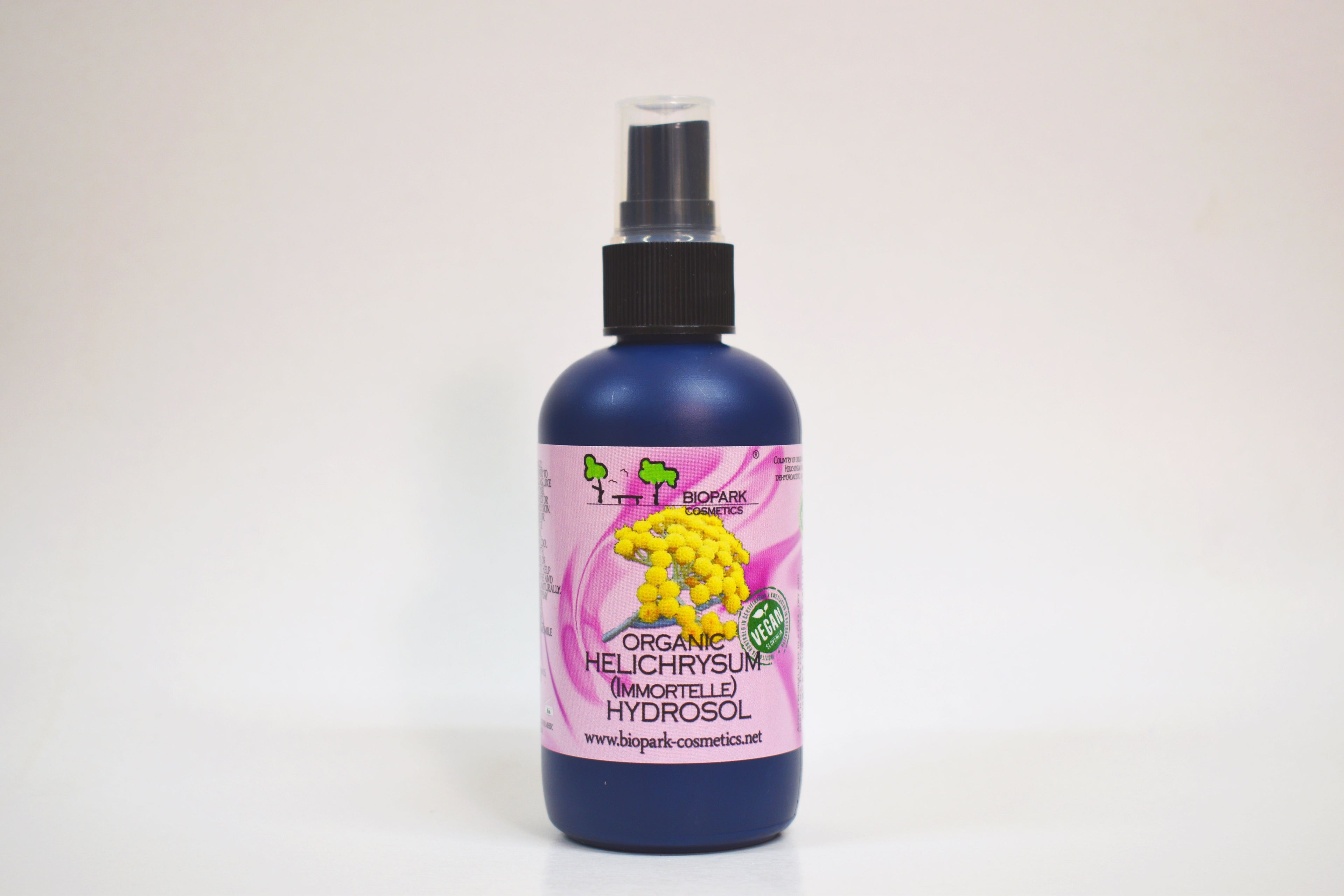 Organic Helichrysum (Immortelle) Hydrosol, 100ml / 1l