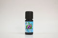 Bottle of Veranium essential oil on a white background