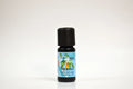 Bottle of Neroli essential oil on a white background
