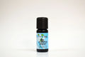 Bottle of Juniper Berry essential oil on a white background