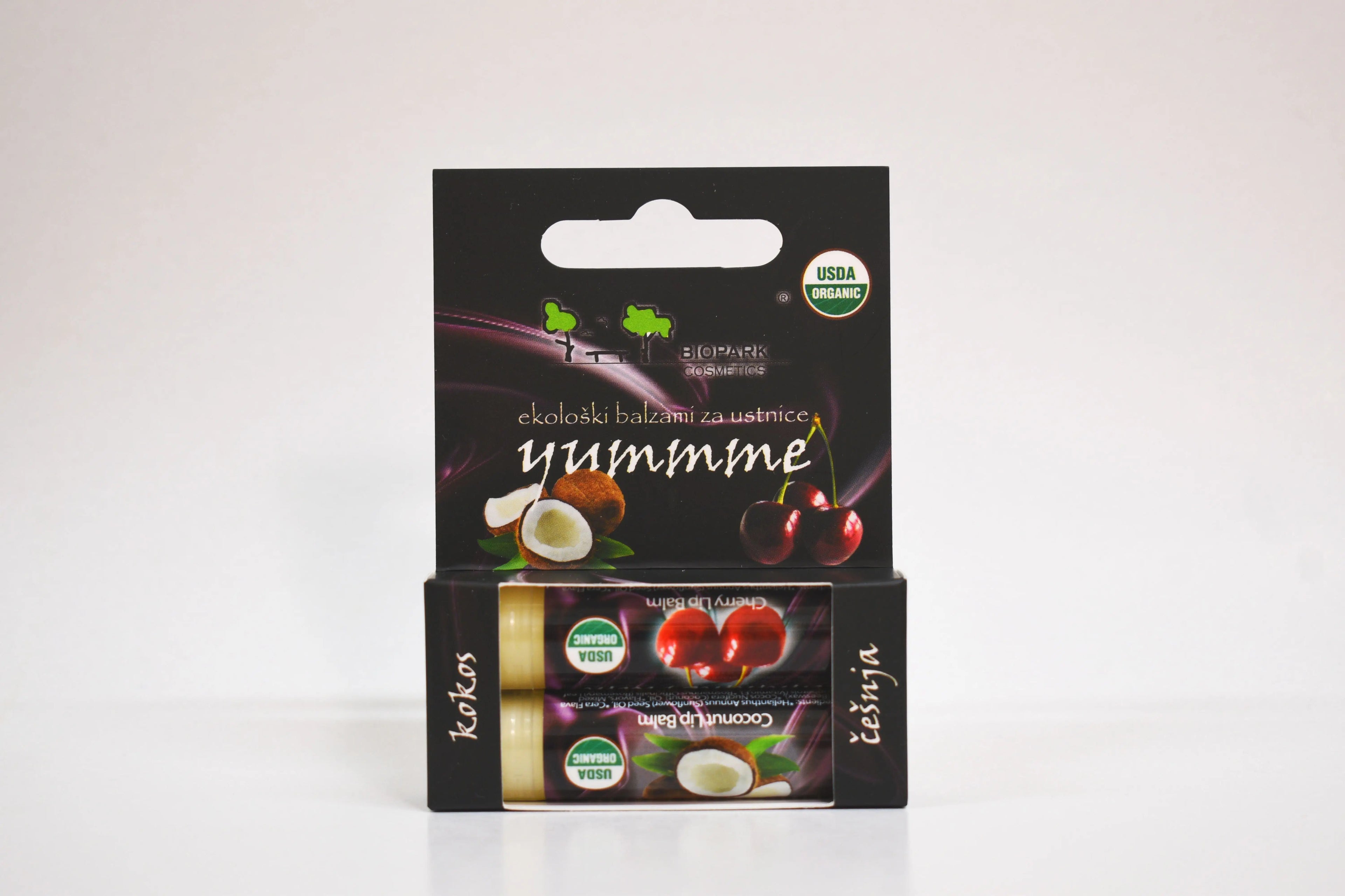 Packaging of Yummie chocolate bars with visible branding on a white background