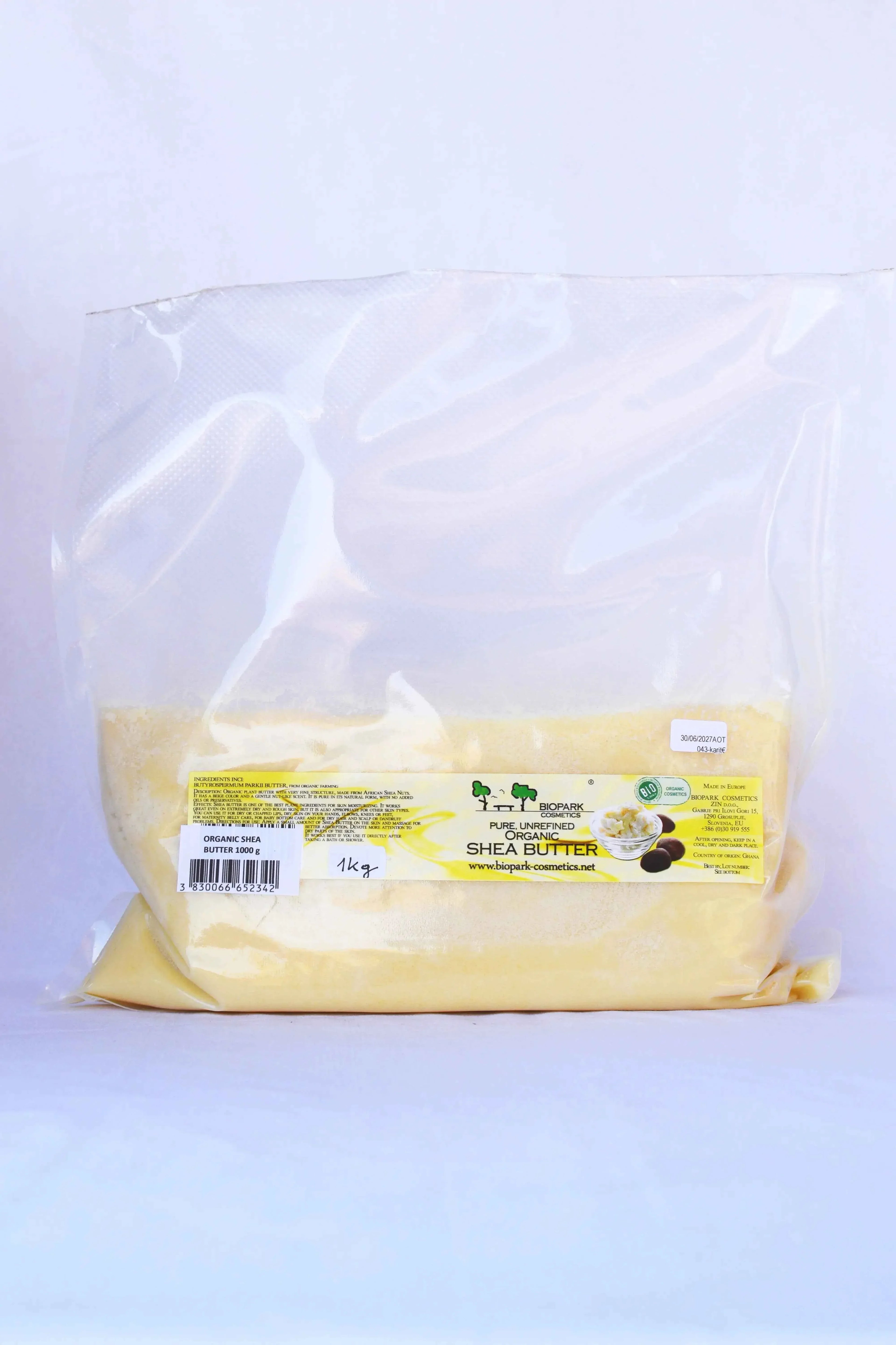Organic Shea Butter, 1kg