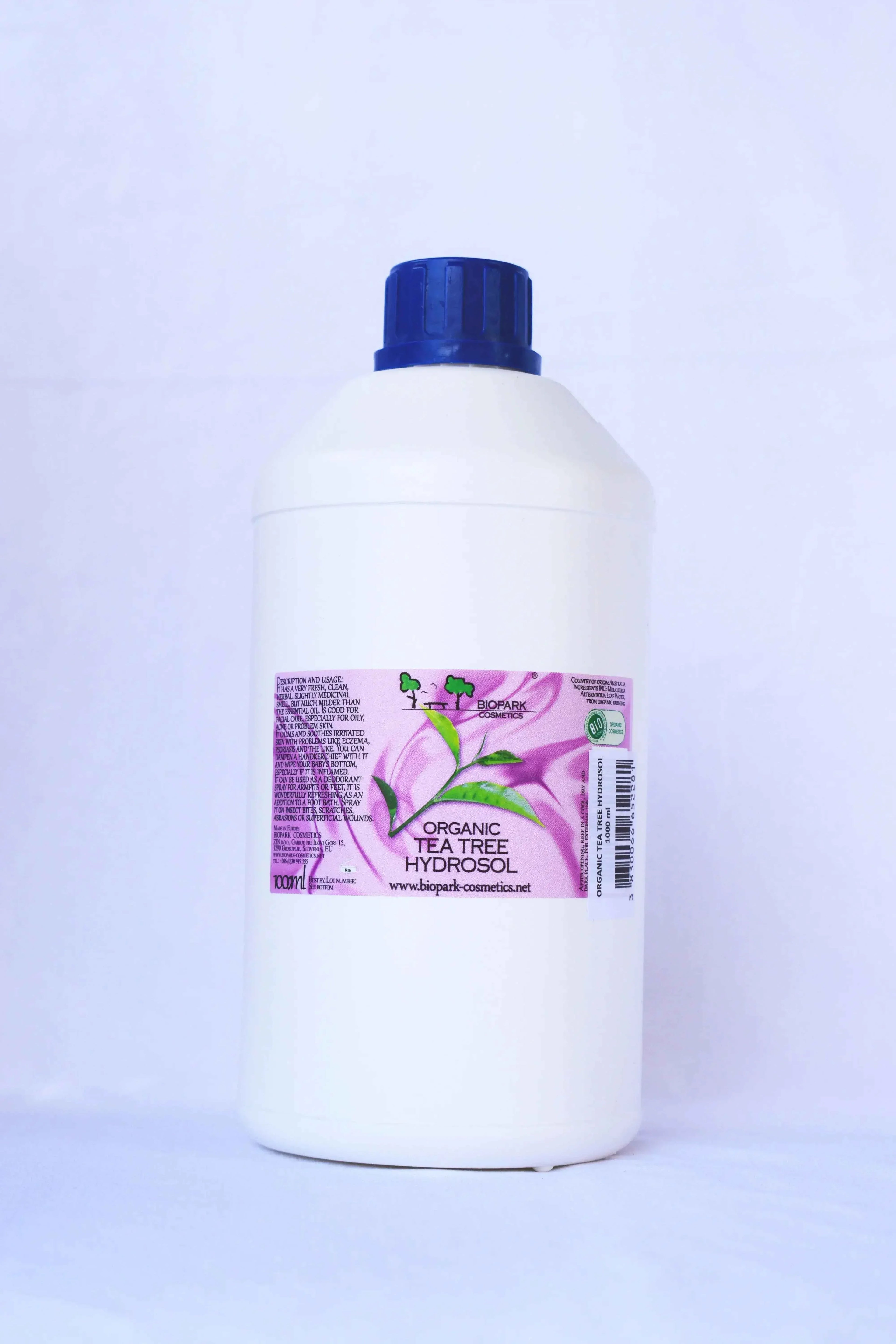 Organic Tea Tree Hydrosol, 100ml / 1l