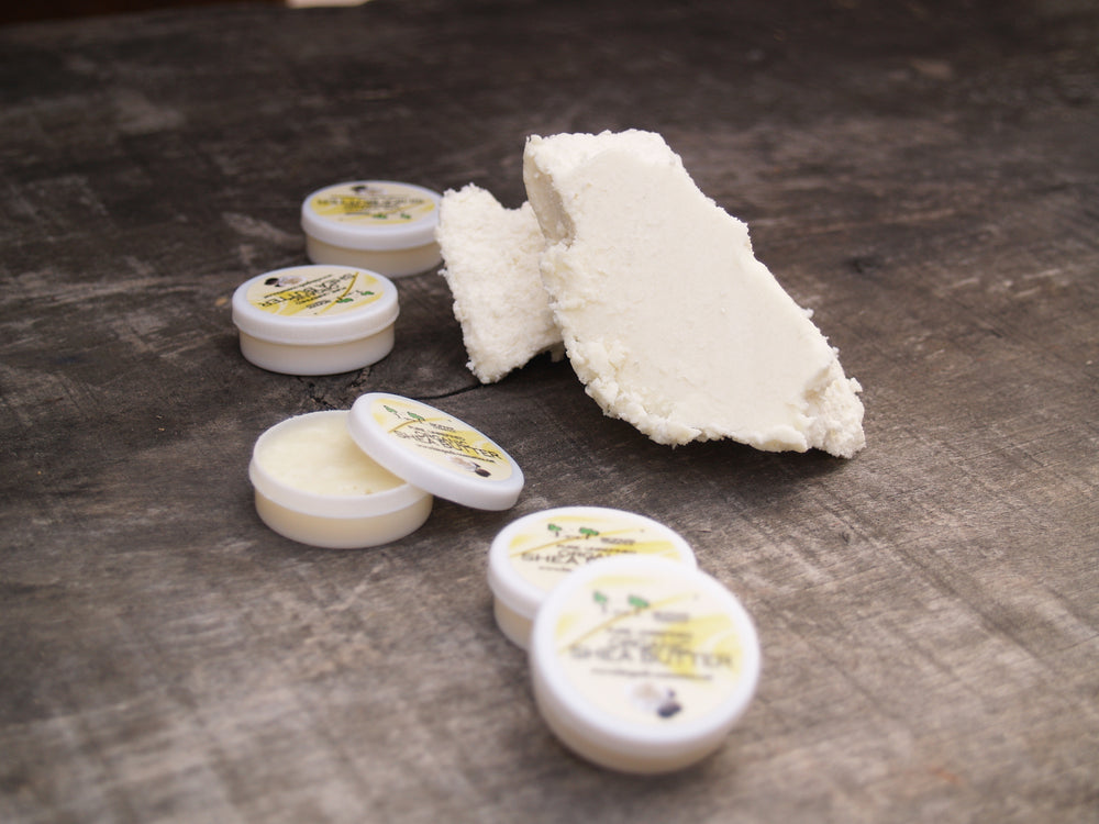 Biopark Cosmetics shea butter containers