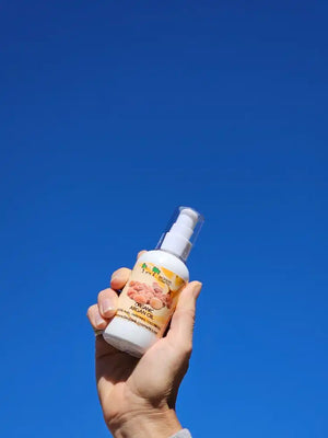 A bottle of biopark cosmetics argan oil